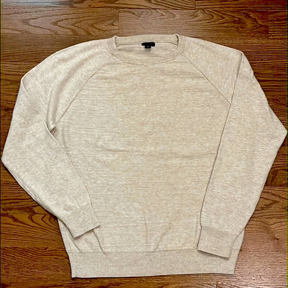 Men's J Crew Super Soft Cotton Crewneck Pullover Sweater - LIKE NEW